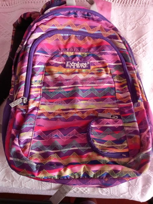 Mochila escolar 2 em 1