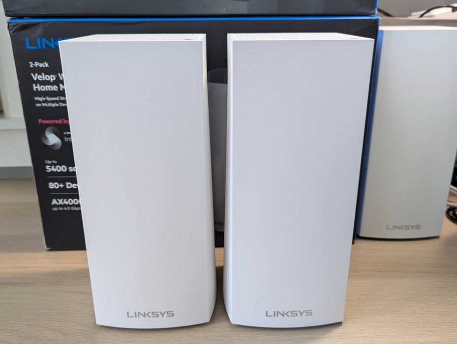 Роутер Mesh Linksys Velop MX4000 WiFi6 600+1200+2200 Мбит/с