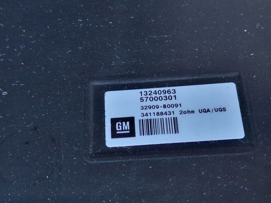 infinity głośnik wzmacniacz opel insignia a