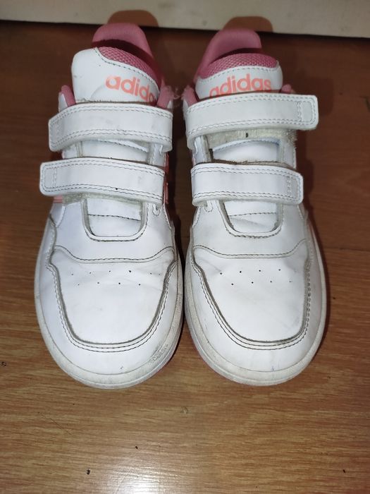 Кросівки adidas білі кеди Адідас на ліпучках