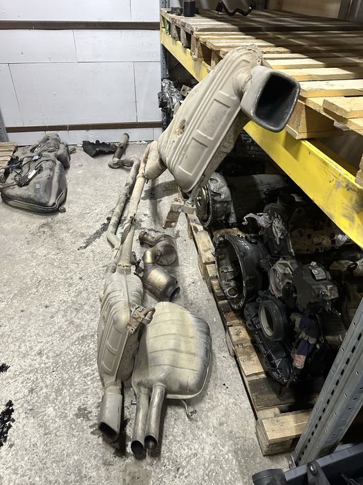 Вихлопна система Мерседес 222,221,212,204,164 Глушитель ML,S,E,C