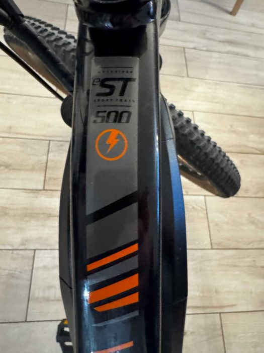 Rower elektryczny górski junior MTB Rockrider E-ST500 26