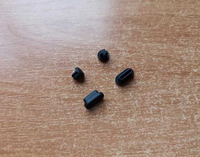 Заглушки от пыли для Смартфона Телефона: Type C iPhone MicroUSB 3.5 мм
