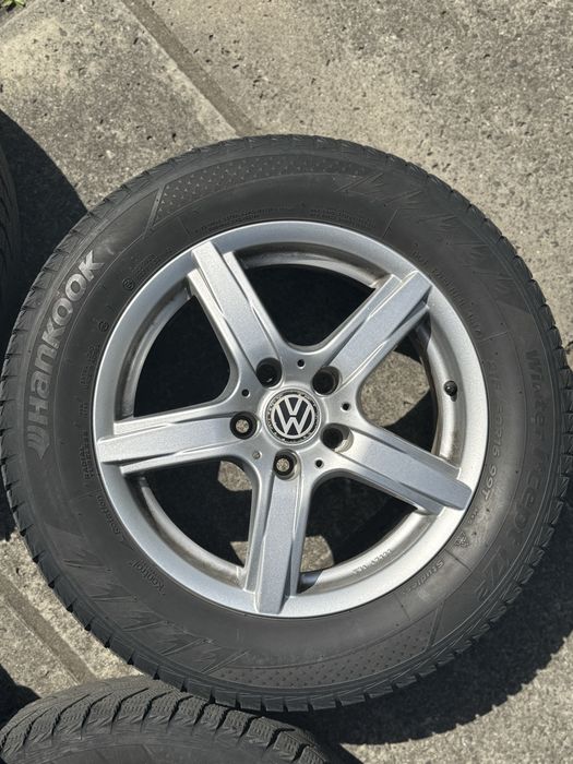 Диски R16 5*112 VW резина шина зима  215/60 R16 99T XL Hankook Winter