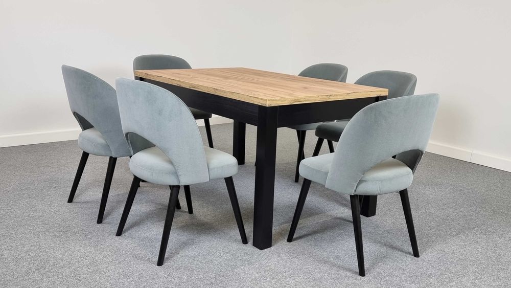 Krzesła do jadalni salonu wygodne mocne nowe Producent