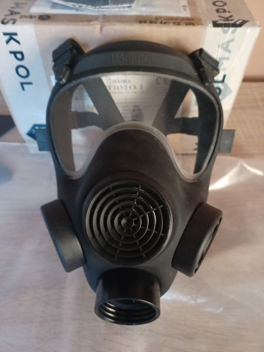 Oryginalna maska Maskpol MT 213/2 CL2 roz. 3 ważna do 12-2029 nieużyw.