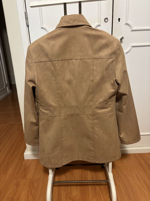 Casaco mulher beje/castanho  42