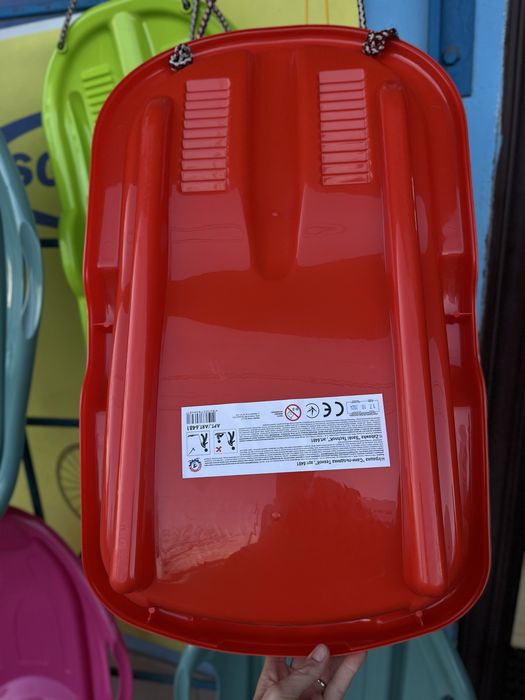 Сани-льодянки санки дитячі в трьох кольорах