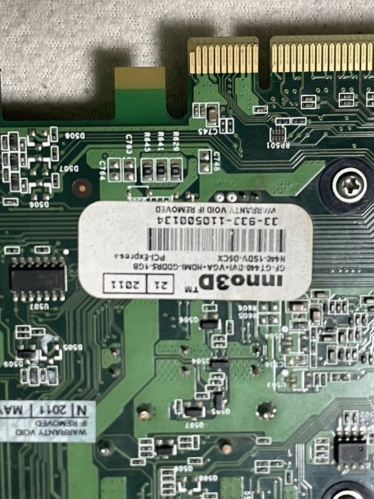 Відеокарта Nvidia GT 440 1GB