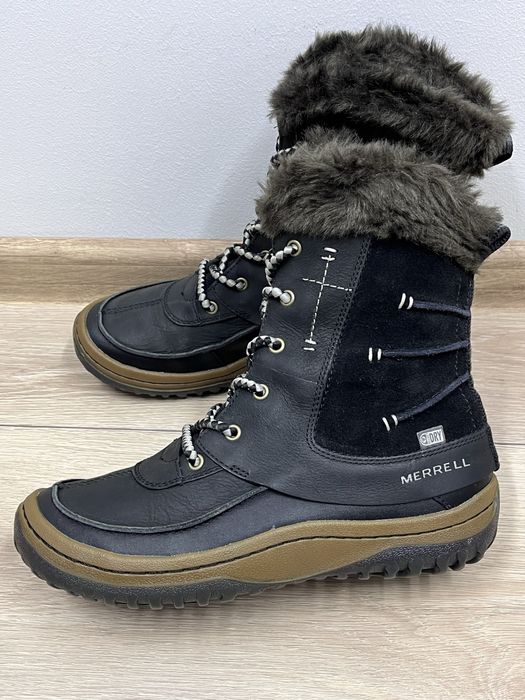 Merrell р.38.5 39 зимові термо чоботи снігоходи waterproof трекінгові
