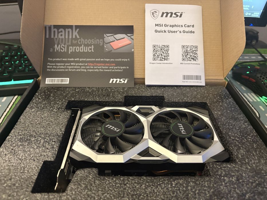 MSI GTX 1650 super OC Ventus xs