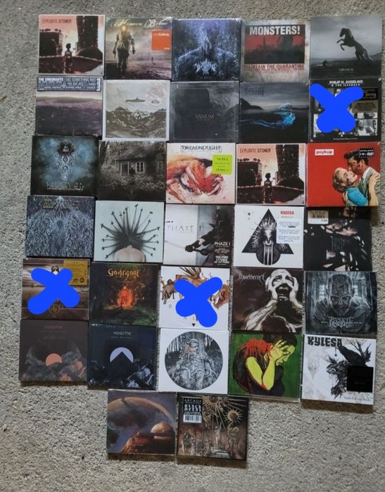 Cds de musica metal novos e selados