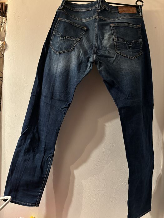 Spodnie meskie 32/32 33/32 34/32 jeans materiał len