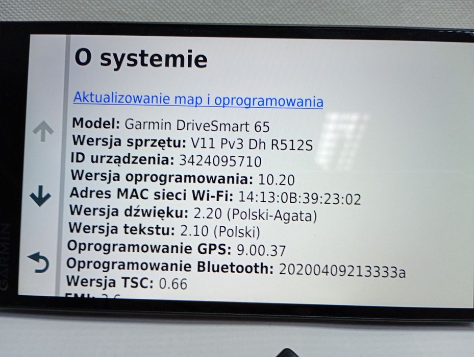 Nawigacja samochodowa Garmin DriveSmart 65