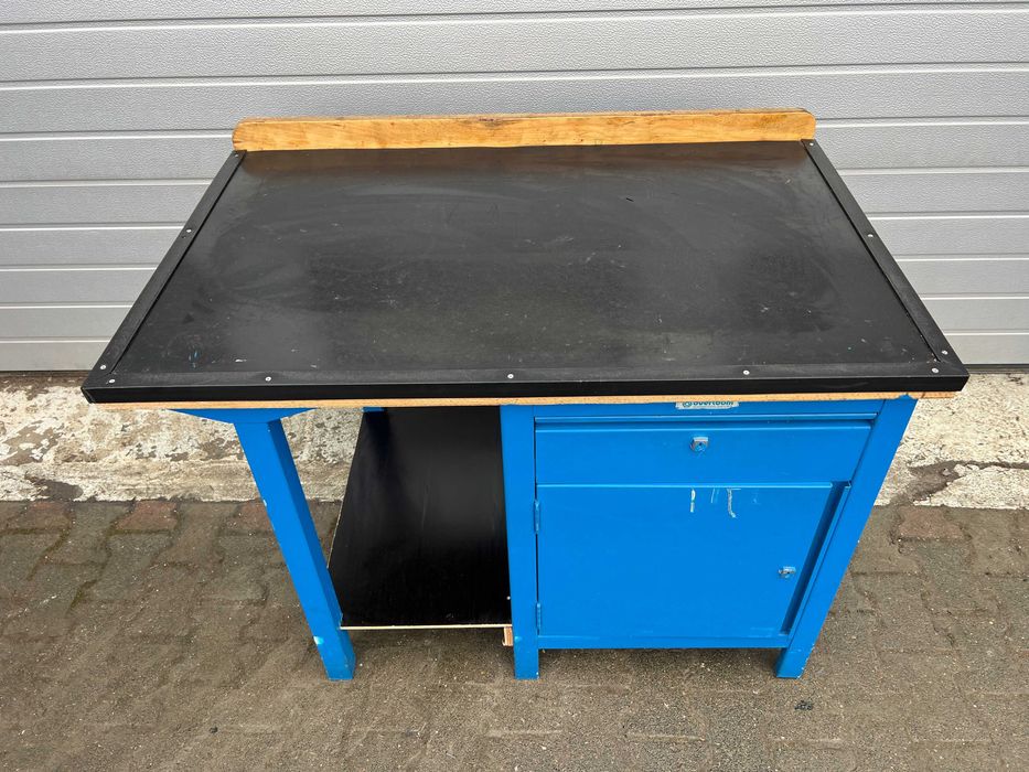 Stół warsztatowy roboczy techniczny blat 4cm holenderski 120x77x86