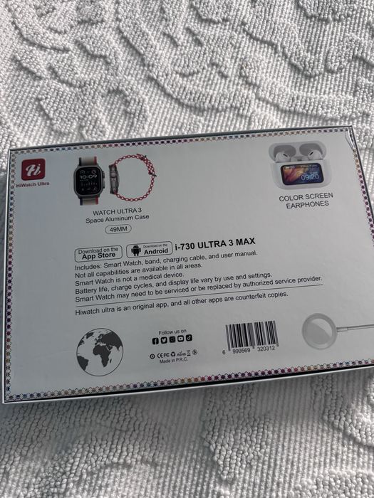 Smartwatch e phones conjunto