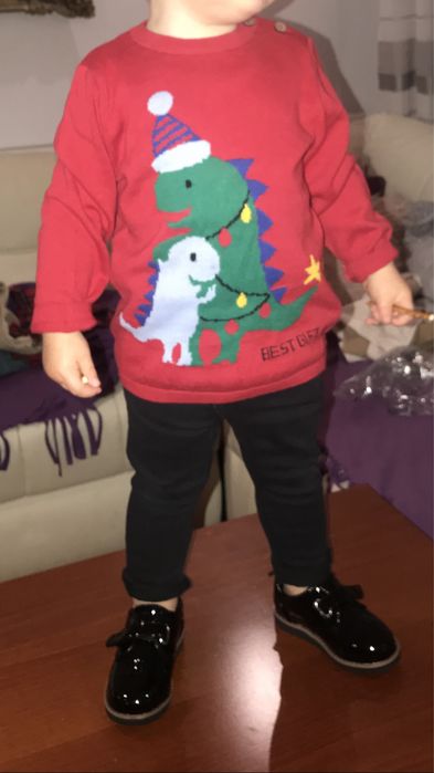 H&M sweter sweterek Święta, sesje, rozm 86 - 92 cm