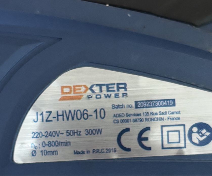Дріль шуроповерт Dexter J1Z-HW06-10