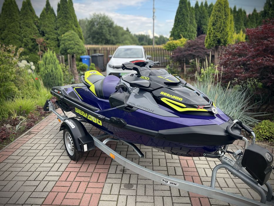 Skuter wodny SeaDoo Sea doo RXT 300 RS Audio 2021 58h IBR Zarejestrowany REJA24