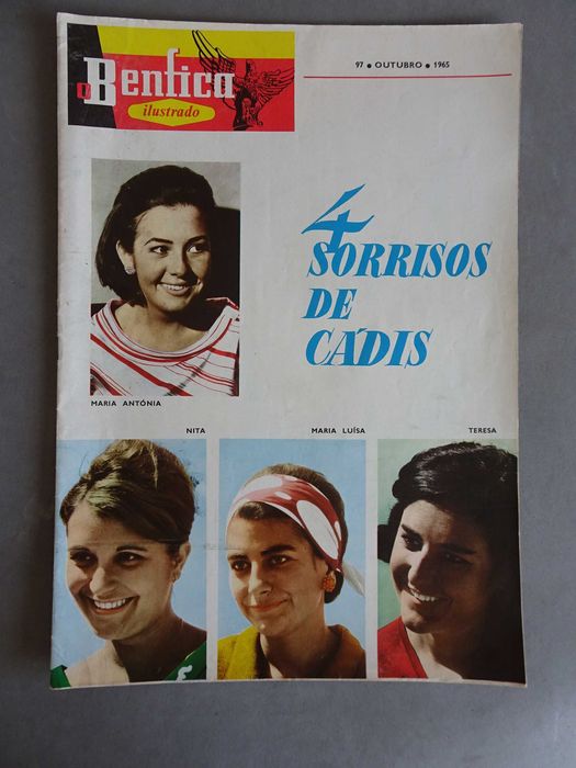 Revista O Benfica Ilustrado nº 97 ano 1965
