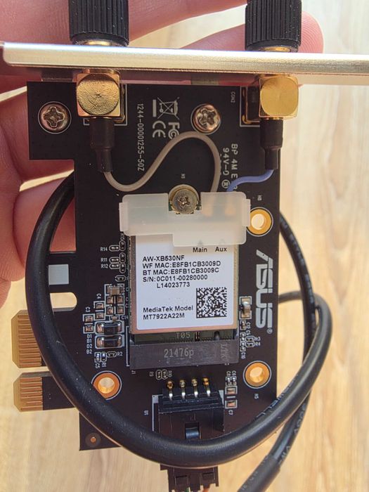 ASUS PCE-AXE5400 — karta sieciowa