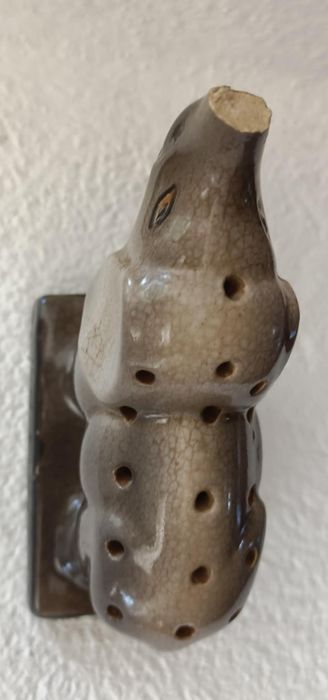 Raro paliteiros Massarelos elefante para restaurar