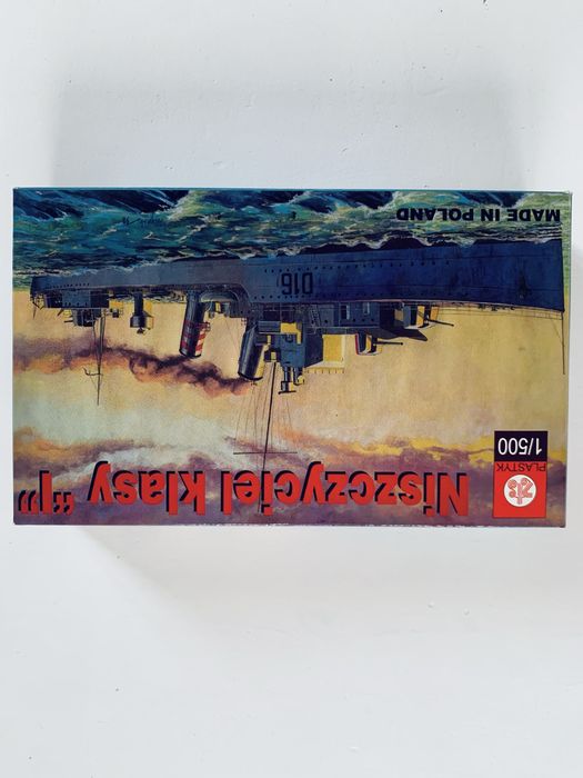 Okręt niszczyciel klasy l model do sklejania Plastyk S 015