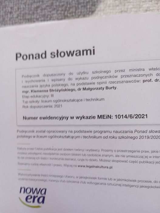 Ponad słowami 3 Komplet