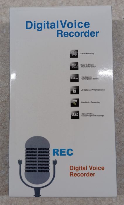 Диктофон ручка 128 gb