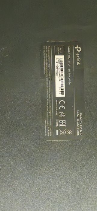 Комутатор мережевий TP-Link TL-SG1024D
