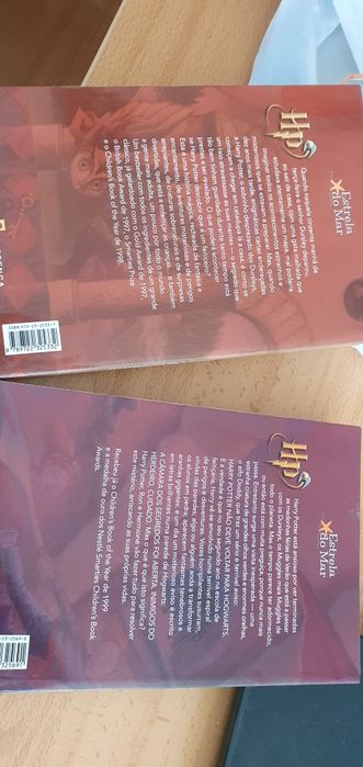 3 livros Harry Potter