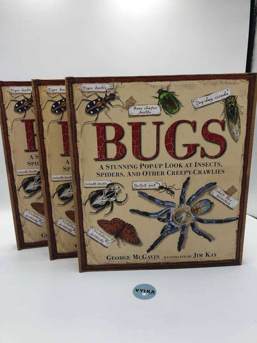 Інтерактивна книга Pop-Up: “Bugs: Insects, Spiders, and Other"