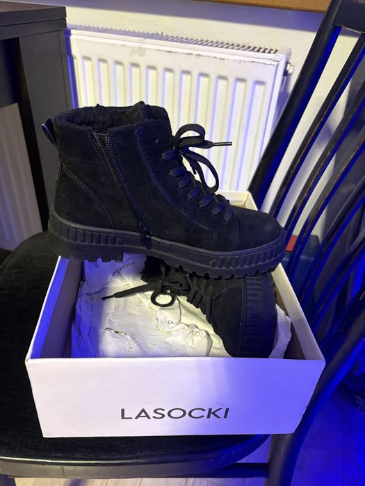Botki Lasocki 37 zimowe- polecam