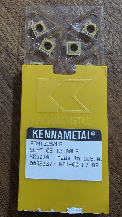 Pastilhas KENNAMETAL