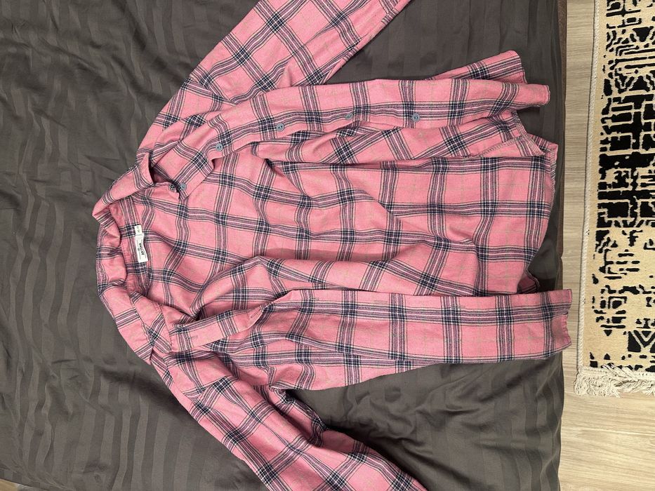Жіноча рожева рубашка
