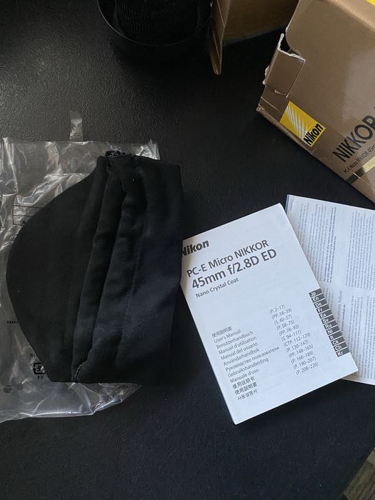 Obiektyw Nikkor 45mm f/2.8 D ED PC-E Micro Tilt/Shift