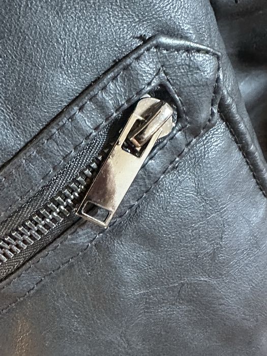 Colete cabedal motard