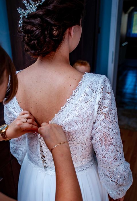 Suknia ślubna rozm. 42