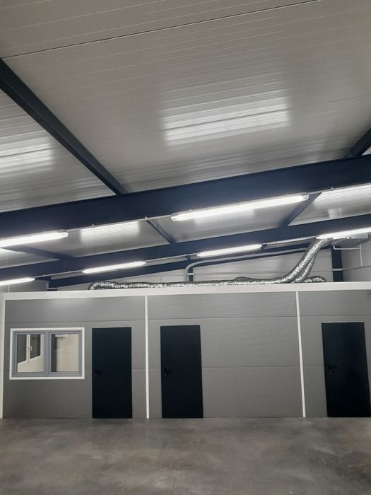 Hala do wynajęcia 156m2 w tym biuro socjal i łazienka