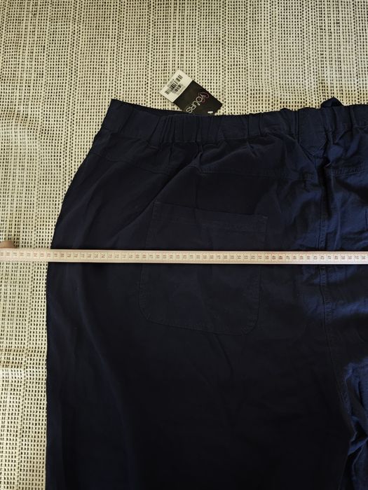 Жіночі Штани обємні лляні хлопкові  котон літні 5 - 7 XL