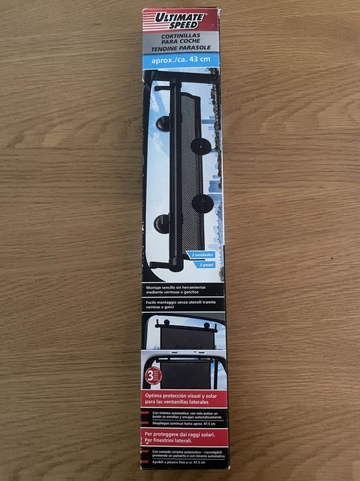 Cortina para-sol para carro