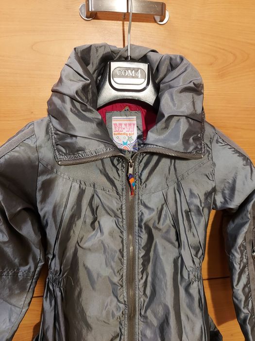 MW Butterfly Girl płaszczyk roz.128 płaszcz jesienny, Debenhams