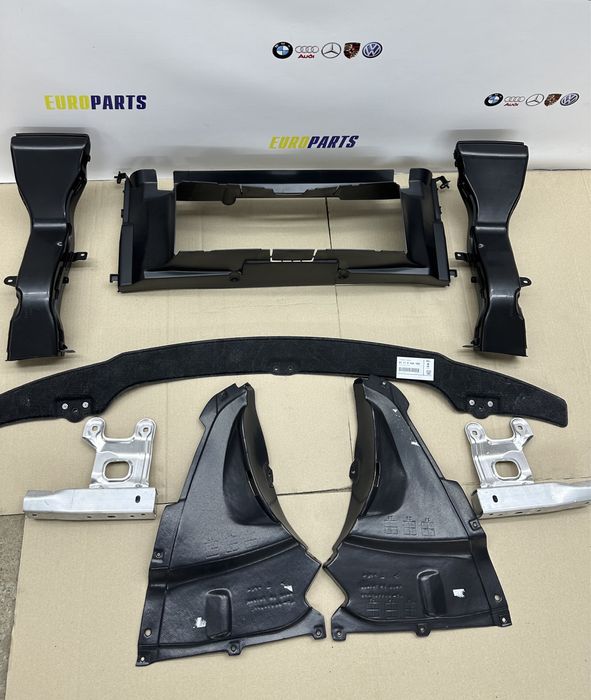 BMW F30 F32 F36 М пакет Воздуховод Усилитель Треугольники Кронштейны