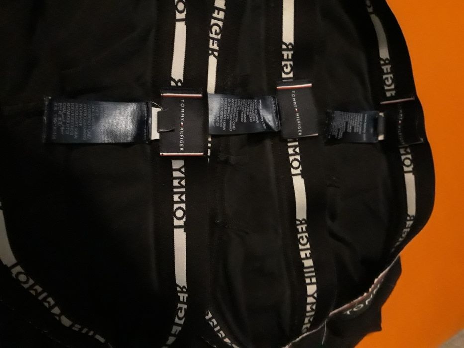Bielizna,Bokserki męskie bawełniane Tommy Hilfiger- 2 szt czarne