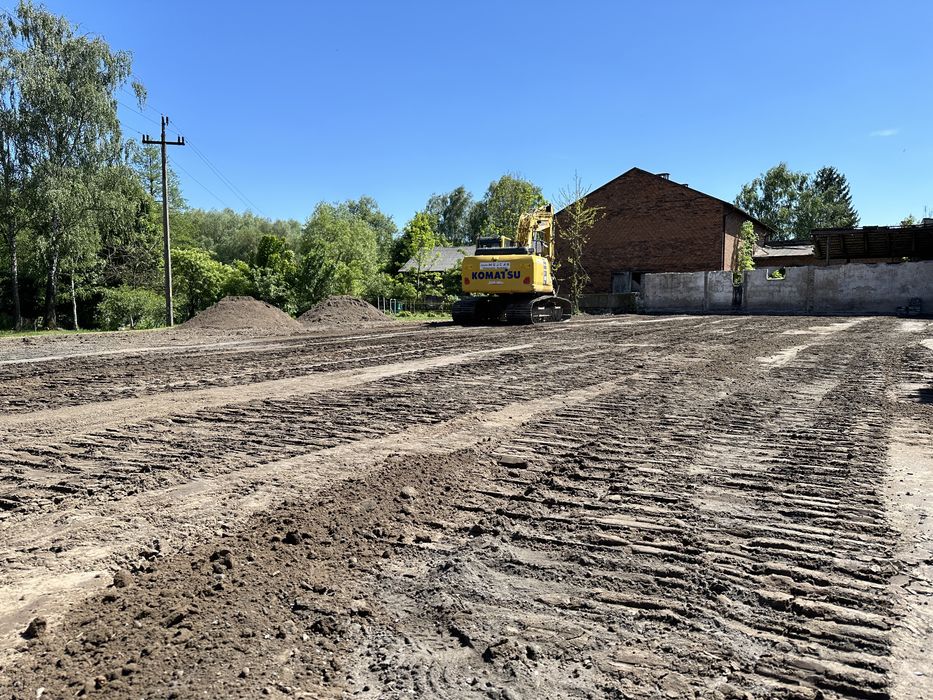 Wyburzenia,rozbiórki,roboty ziemne koparka koparkoladowarka