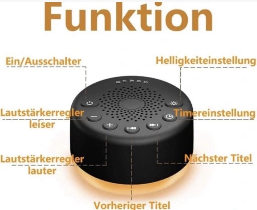 Easysleep Pomoc w zasypianiu White Noise Machine