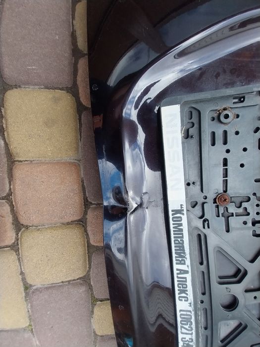 Кришка багажника Nissan Qashqai 2012р.