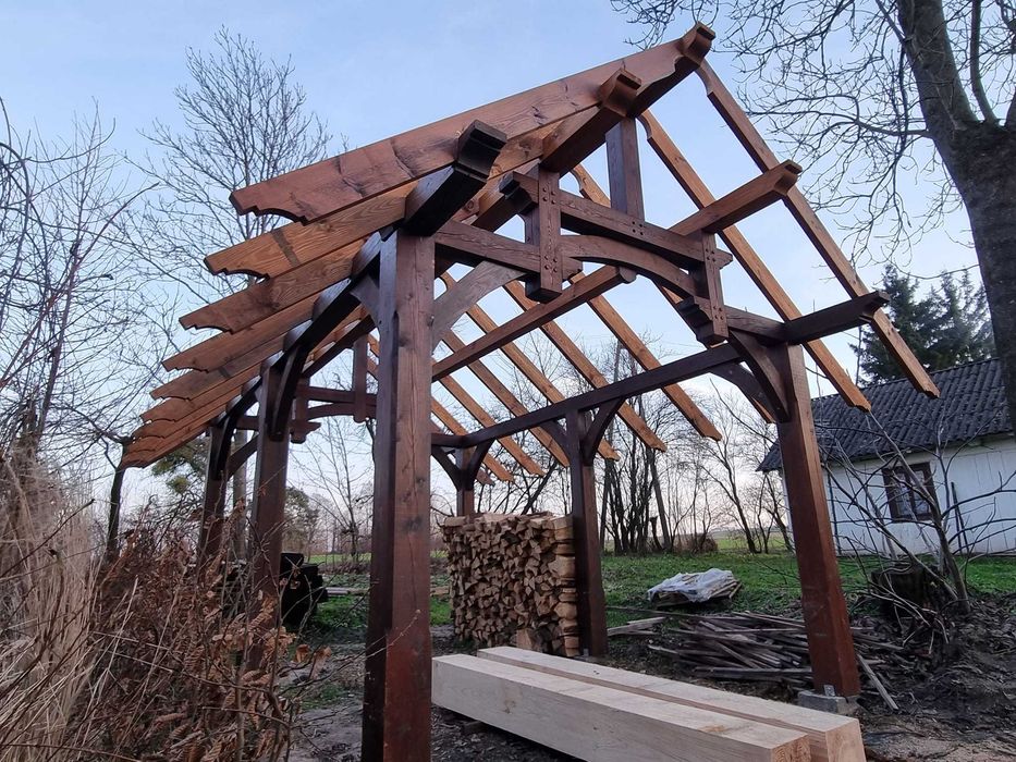 Wiata , Altana , Garaż