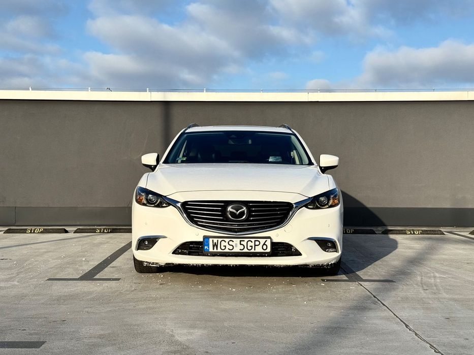 Mazda 6 FULL wypas, LED, radar, skóry, kamera, HUD, martwe pola, grz kierownic