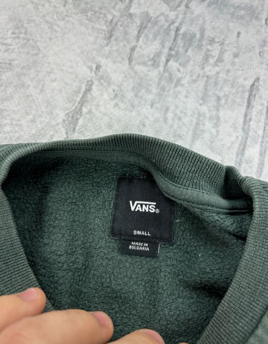 Bluza Vans opium zielona z logiem y2k boxy fit